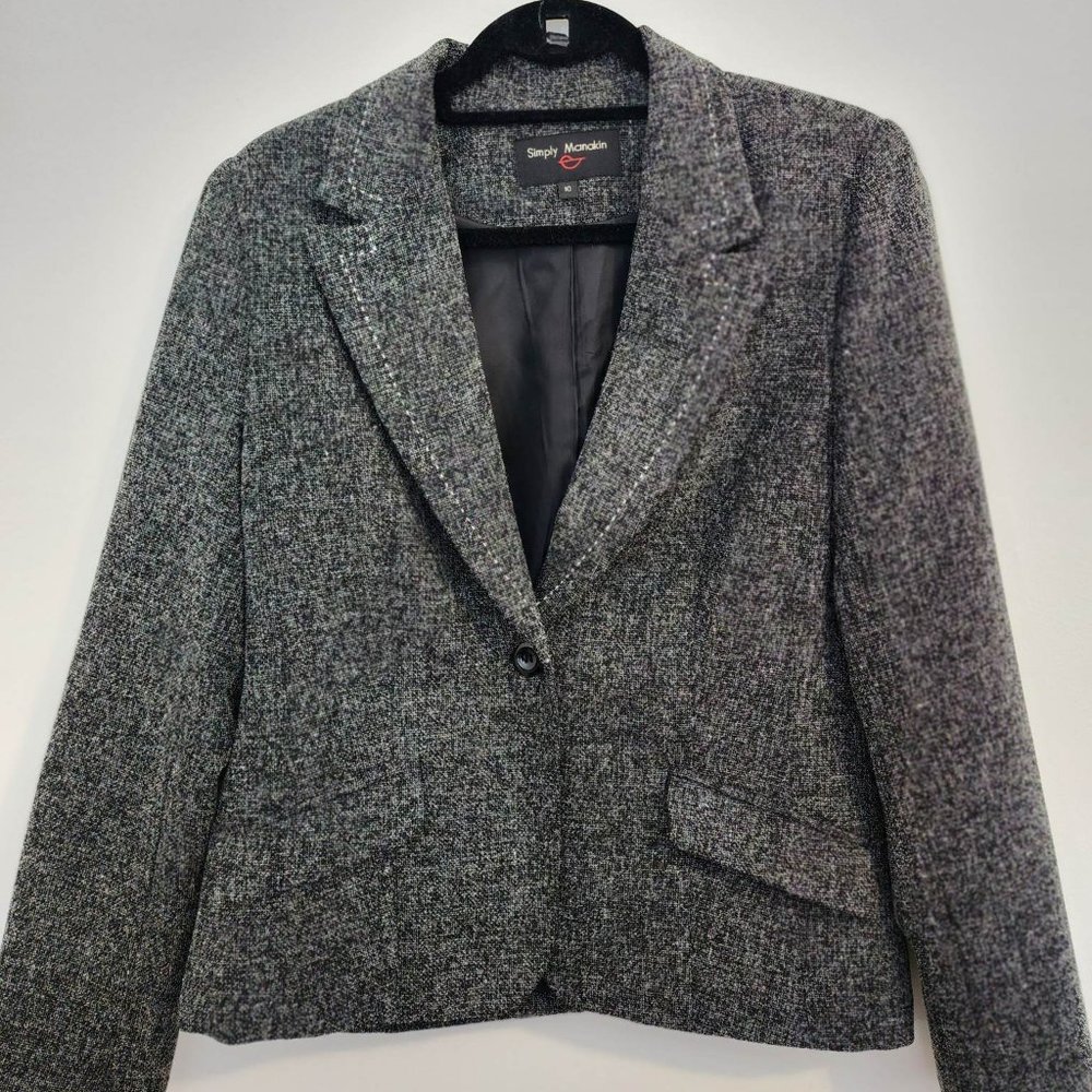 Simply Manakin coat and pants, grey/Suit
